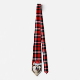 Helgdag Alaska Malamute Red White Play-jul Slips