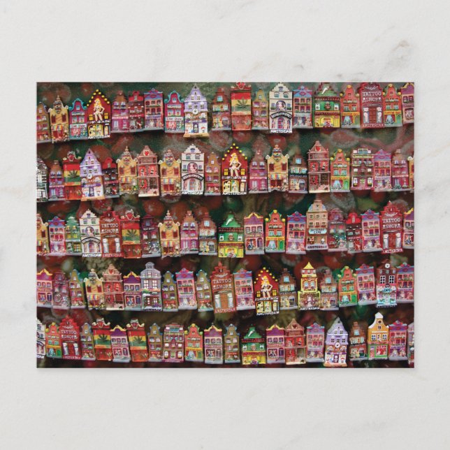 Helgdag Amsterdam Vykort (Framsida)