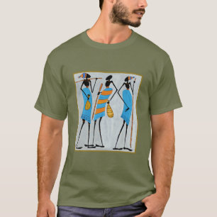 Helgdag and Summer, Maasai Warriors T Shirt
