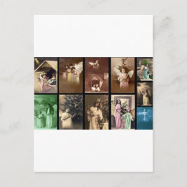 HELGDAG ÄNGLAR I ANPASSADE HELG VYKORT