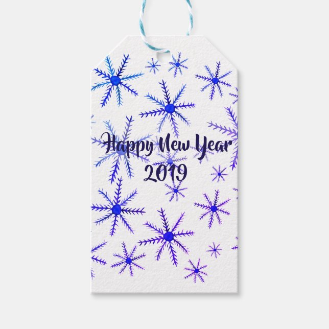 Helgdag Anpassningsbar Gift-Märkre Presentetikett (Framsidan)