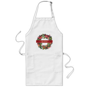 Helgdag Apron - julprydnader Långt Förkläde