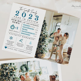 Helgdag-år för granskning av grafikkort julkort