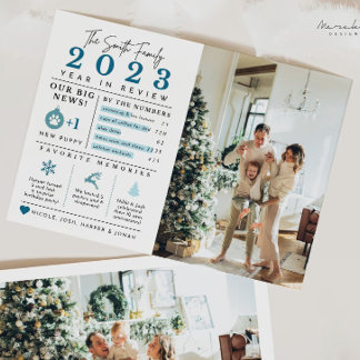 Helgdag-år för granskning av grafikkort julkort