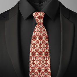 Helgdag Argyle Mönster Necktie Slips