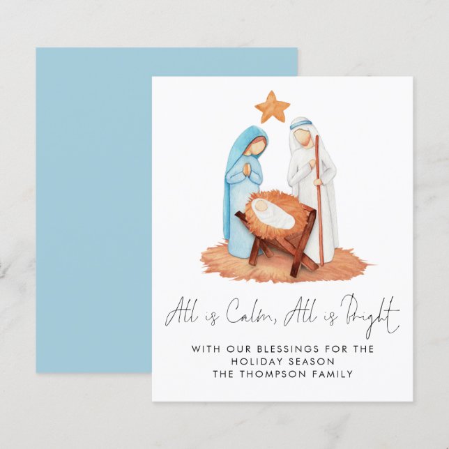 Helgdag av budgetaktivitetsscen Alla är Lugn (Fram/baksida)