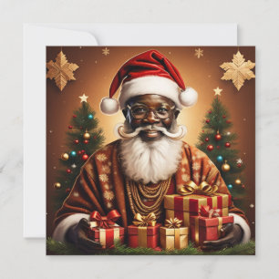 helgdag av julklapp för svartvita julklappar julkort