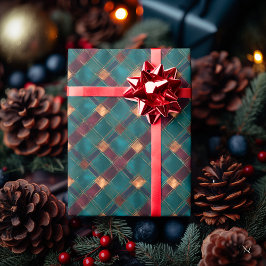 Helgdag av kalk och burgundy - Elegant Presentpapper