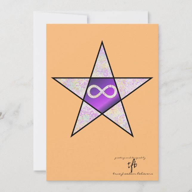 Helgdag av neurodiversifierat parol - Sapin-Sapin Julkort (Framsida)