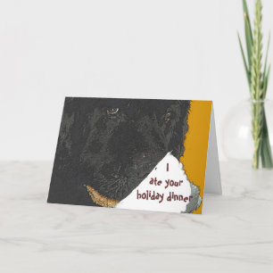 Helgdag av Newfoundland Hund Helgkort