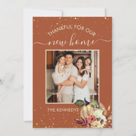 Helgdag av ny hemfoto-Thanksgiving Meddelande