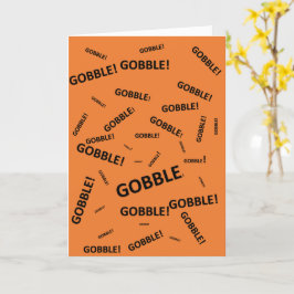 Helgdag av thanksgiving kort