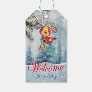 Helgdag Baby Shower Presentetikett