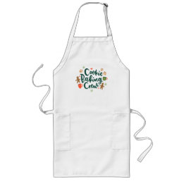 Helgdag Baker Apron, jultomte Långt Förkläde