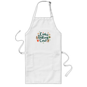 Helgdag Baker Apron, jultomte Långt Förkläde