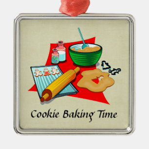 Helgdag Baking jul-kakor Ingredients Baker Julgransprydnad Metall