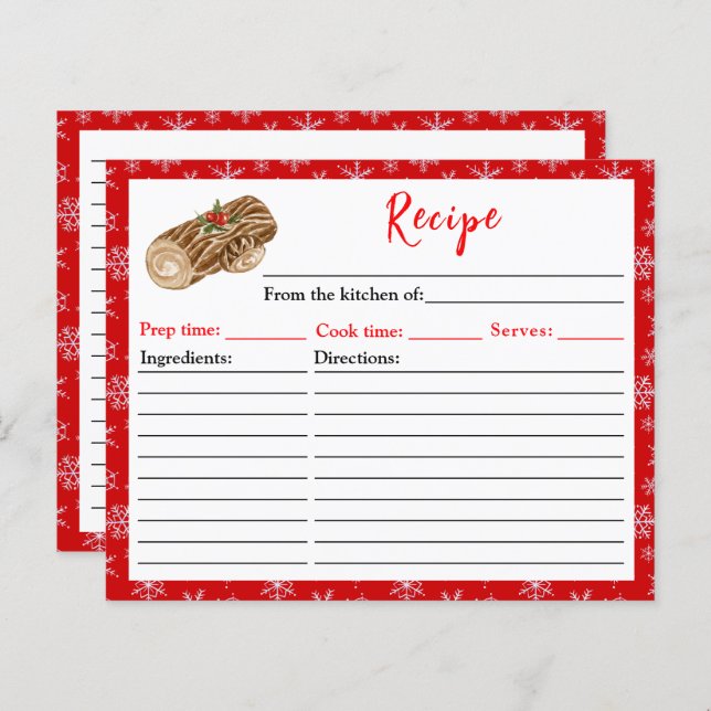 Helgdag Baking Julle-loggmottagare (Fram/baksida)