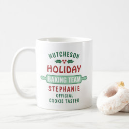 Helgdag Baking Team jul Cookie Party Cute Kaffemugg