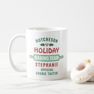 Helgdag Baking Team jul Cookie Party Cute Kaffemugg