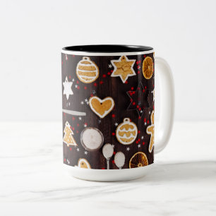 Helgdag Baking Två-Tonad Mugg