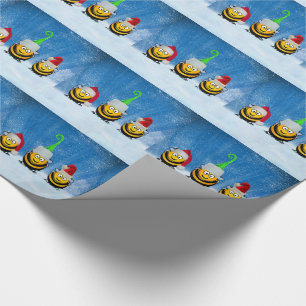 Helgdag Bee Elves vid Nordpoljulen Presentpapper