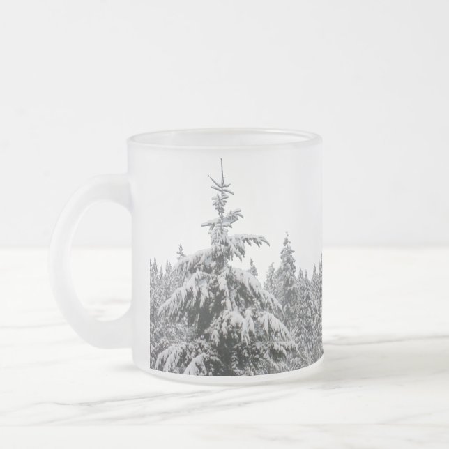 Helgdag Beer Mugg Festive Winter Beer Glass (Vänster)