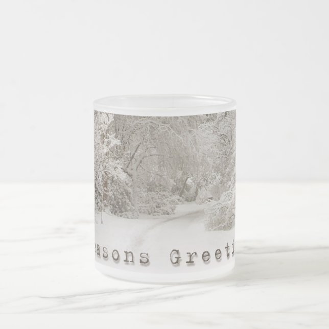 Helgdag Beer Mugg Festive Winter Beer Glass (Center)