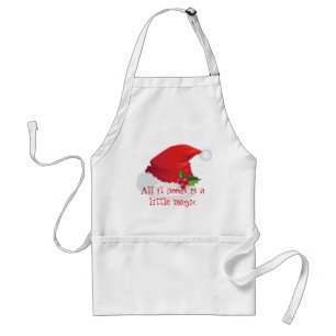 Helgdag behöver bara en liten Magic Apron Förkläde