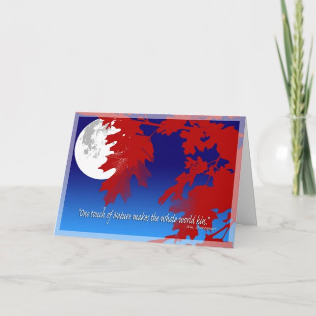 Helgdag beröringskort helgkort (Framsida)