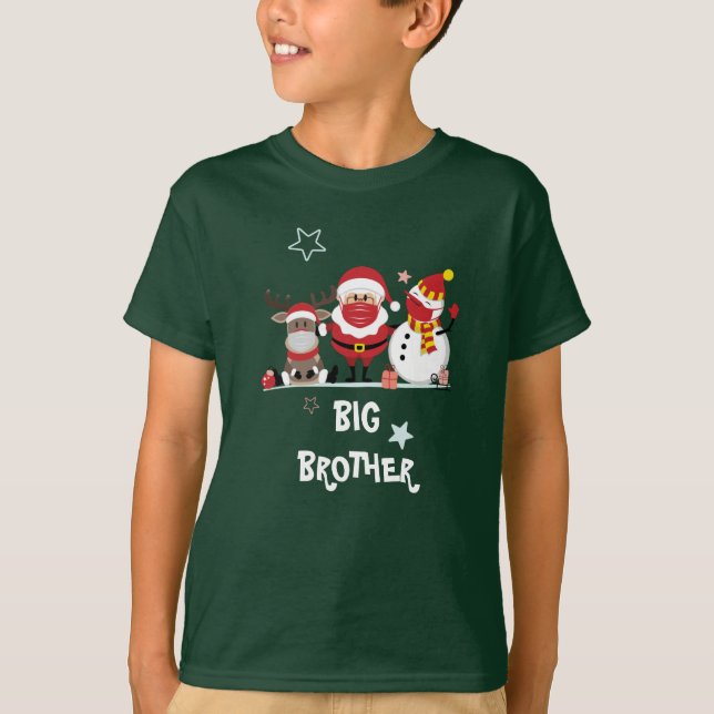 Helgdag Big Brother för personlig-familjen T Shirt (Framsida)