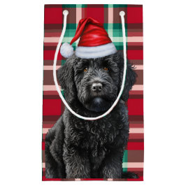 Helgdag Black Labradoodle Hund Roligt Pets jul