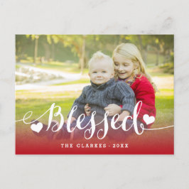 Helgdag Blessings | Helgdag Fotovykort Helg Vykort