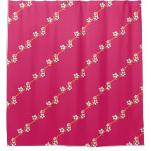 Helgdag Blommigt om guld vinskgardiner