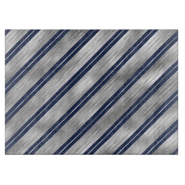 Helgdag Blue- och Silver Foil-julen Rand (Framsidan)