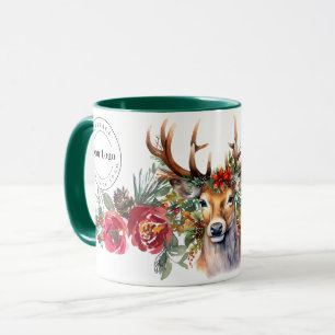 Helgdag Boho Mugg med Business Logotyp