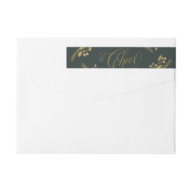 Helgdag Botaniska turer Etikettband (Baksidan)