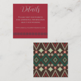 Helgdag Bröllop på lastinformationskortet Tilläggskort