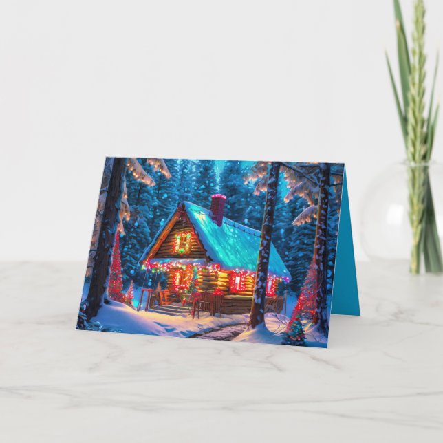 Helgdag Cabin Kort (Framsida)