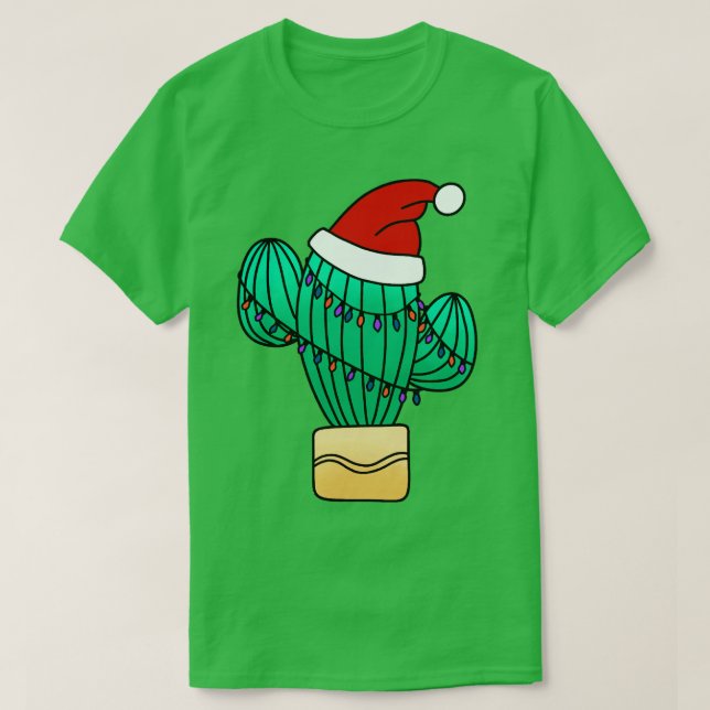 Helgdag Cacti T Shirt (Design framsida)