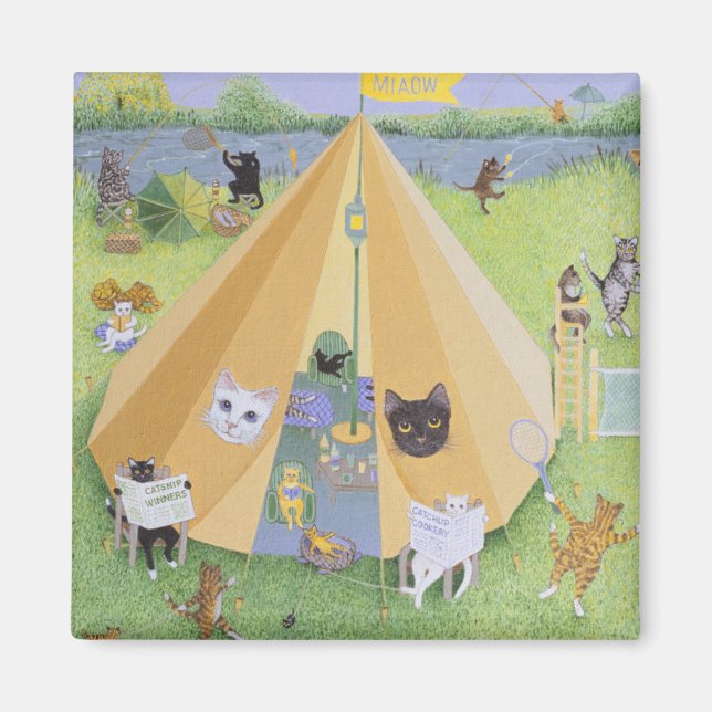 Helgdag Camp Magnet (Framsidan)