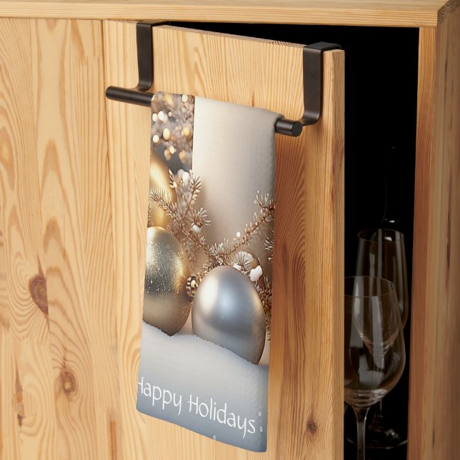 Helgdag Candles Kitchen Towel Kökshandduk (Thirds Fold)