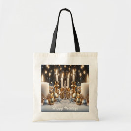 Helgdag Candles Tote Bag Tygkasse
