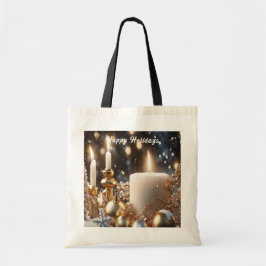 Helgdag Candles Tote Bag Tygkasse