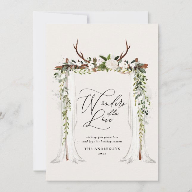 Helgdag canopy christsmas spara datumet (Framsida)