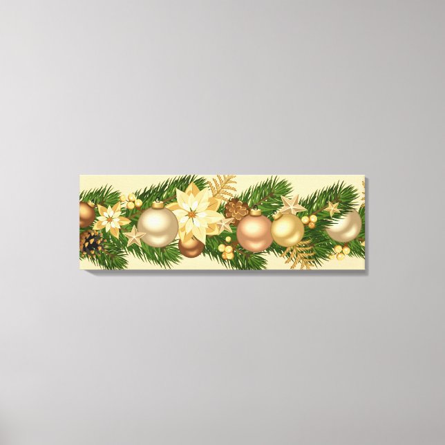 Helgdag Canvas Art Festive Garland (Framsida)