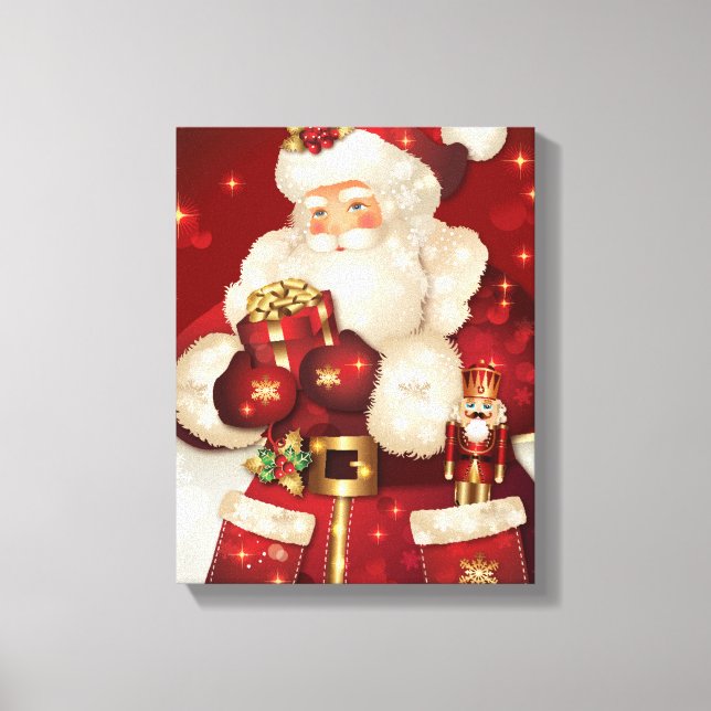 Helgdag Canvas Art-Santa (Framsida)
