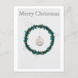 Helgdag Card med julillustration Helg Vykort
