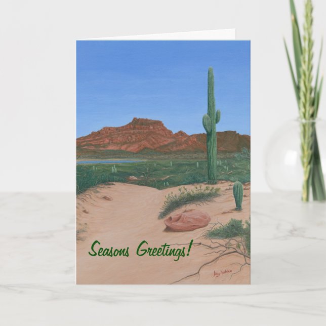 Helgdag Card "You Sten My World", sydvästra tema Helgkort (Framsida)