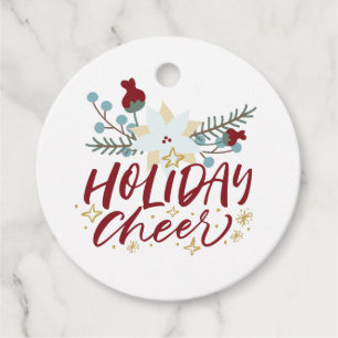 Helgdag Cheer Foliage julgåva Gåvor Etiketter