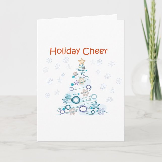 Helgdag Cheer Hälsning Kort (Framsida)